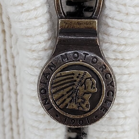 🏍️ Indian Motorcycle Hooded Zip Cardigan – Size S – Very Good Condition 🏍️ - Picture 8 of 13